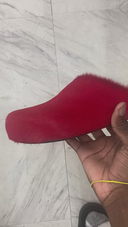 Red Marni slides