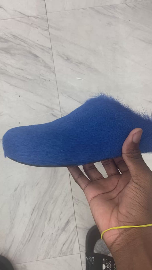 Blue Marni slides